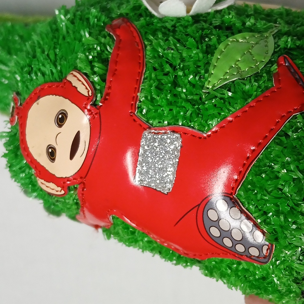 Dolls Kill x Teletubbies Platform Boots Multicolor Fur & Turf Kawaii RARE Size 6 - Picture 13 of 16